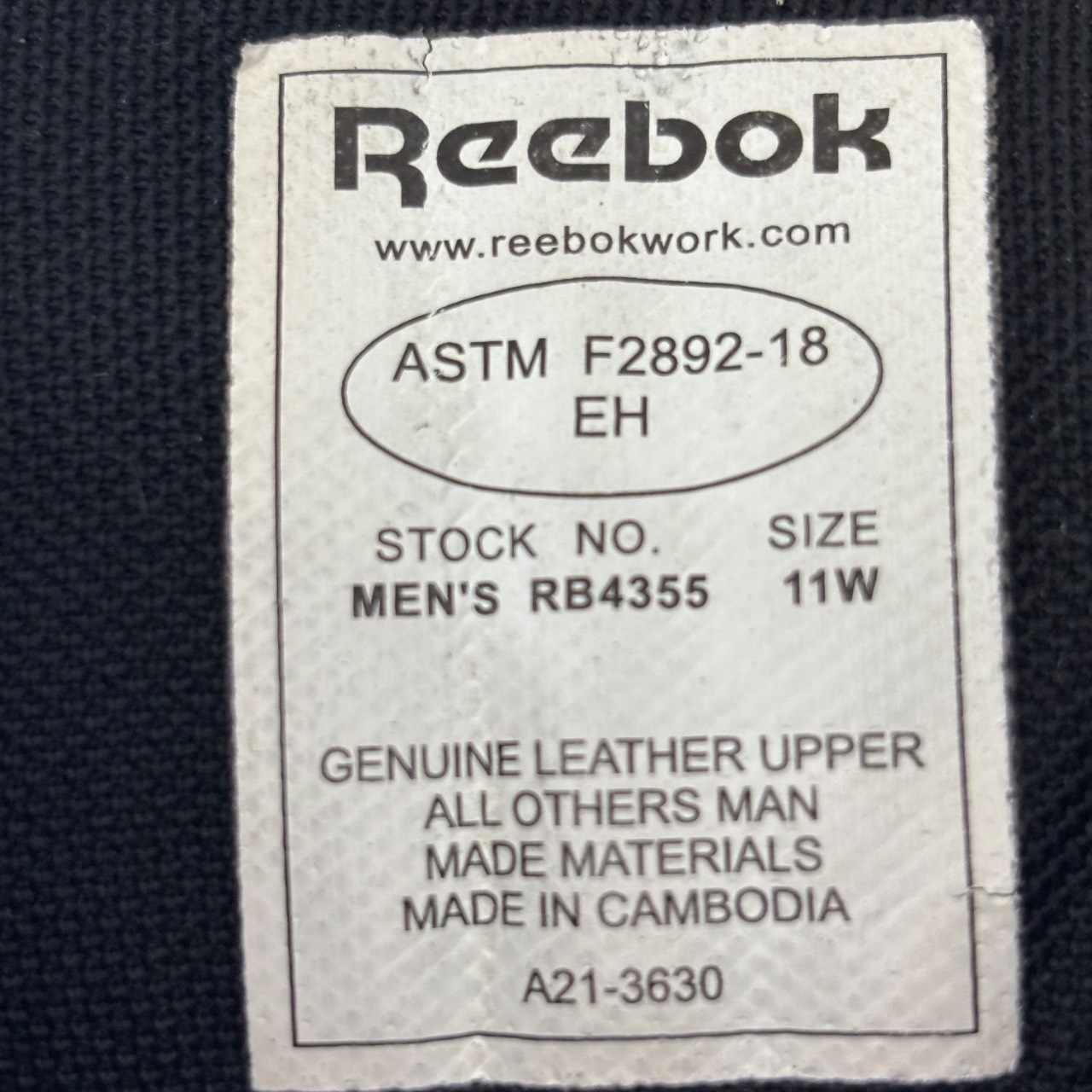 Reebok RB4355 Negro · Foto 6