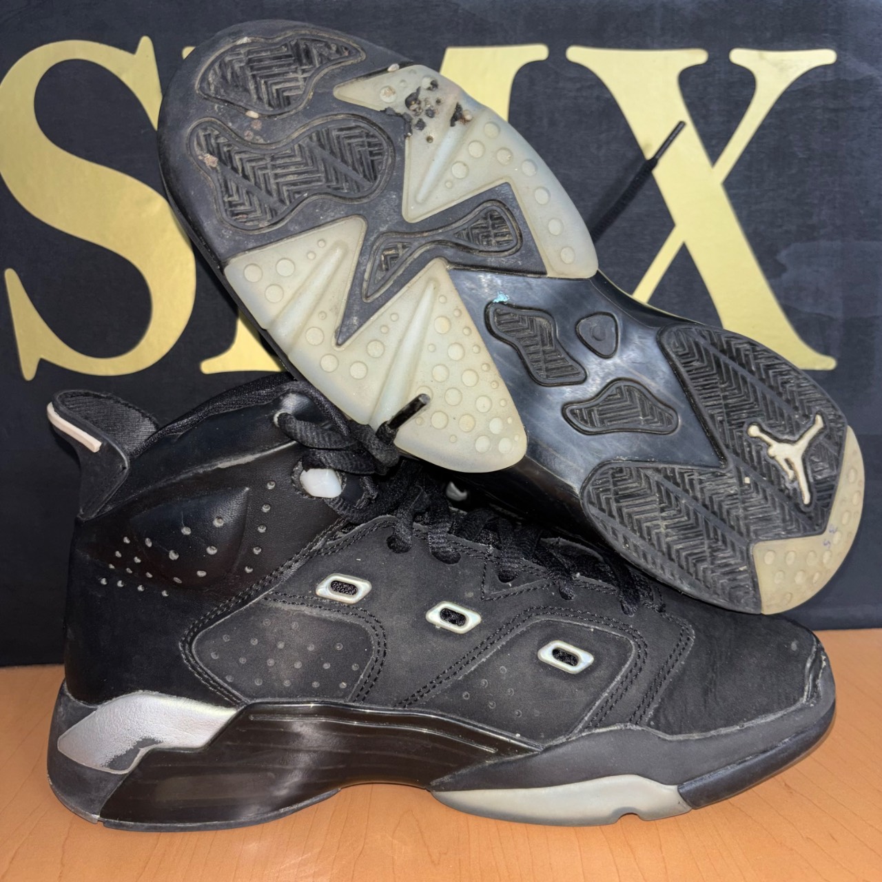 Jordan 6-17-23 Black/Black/Metallic Silver · Foto 2