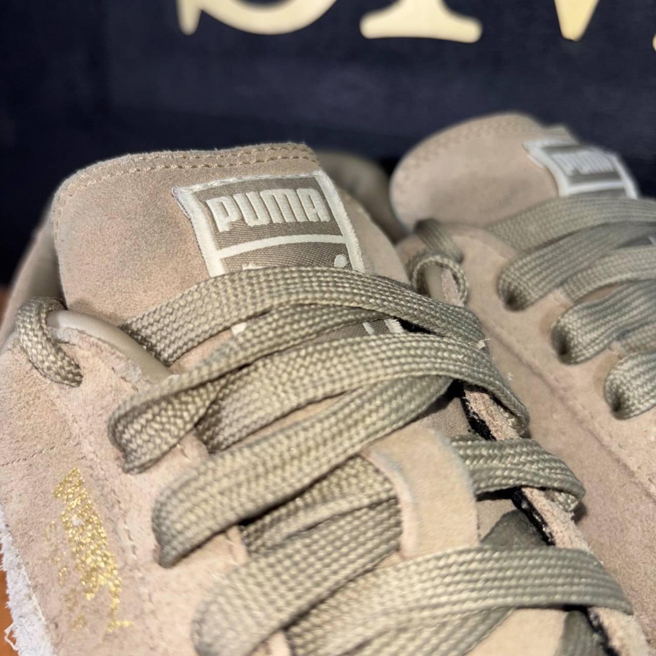 Puma Suede Classic gris claro con blanco · Foto 3