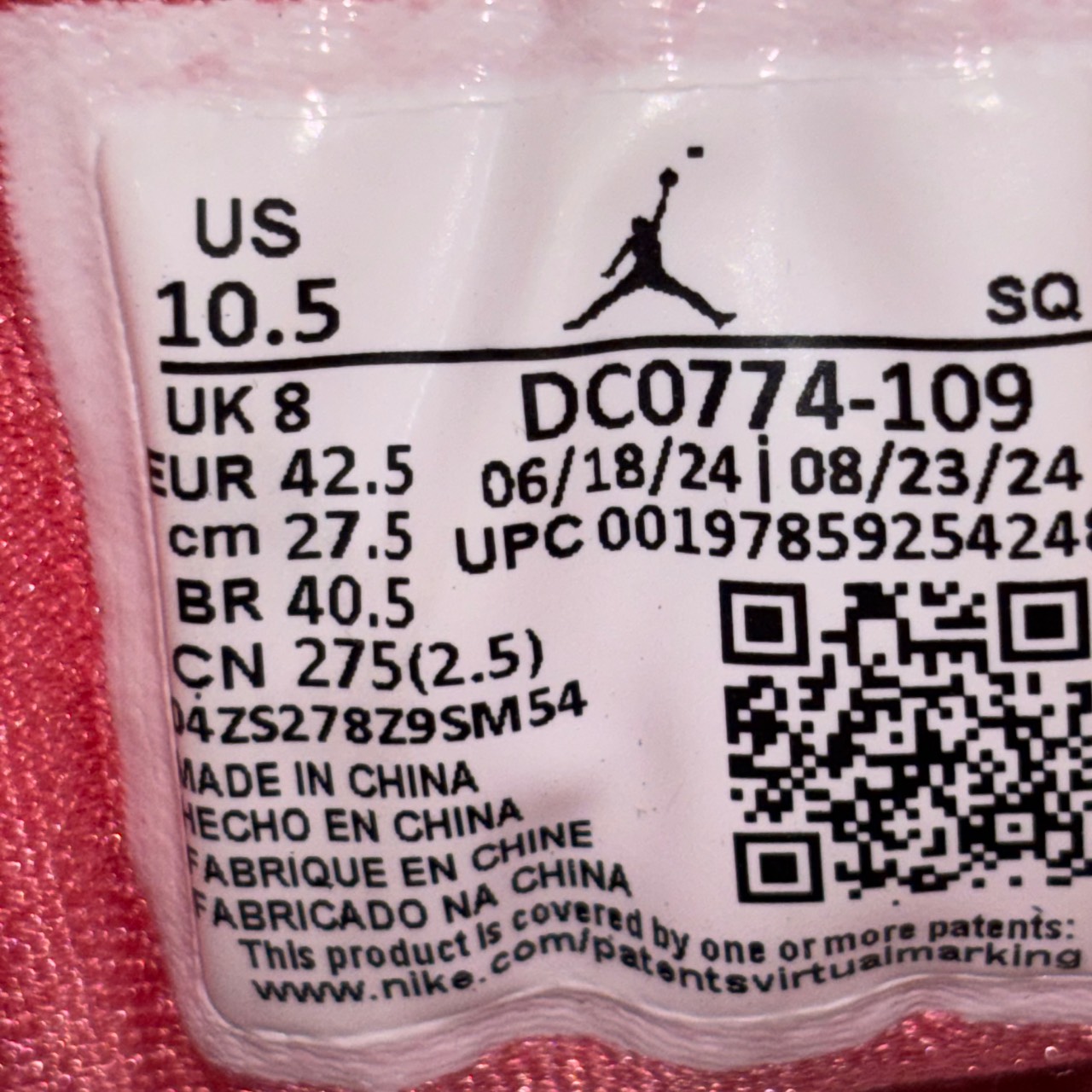 Air Jordan 1 Low Sail/Pink Salt/Guava Ice · Foto 6