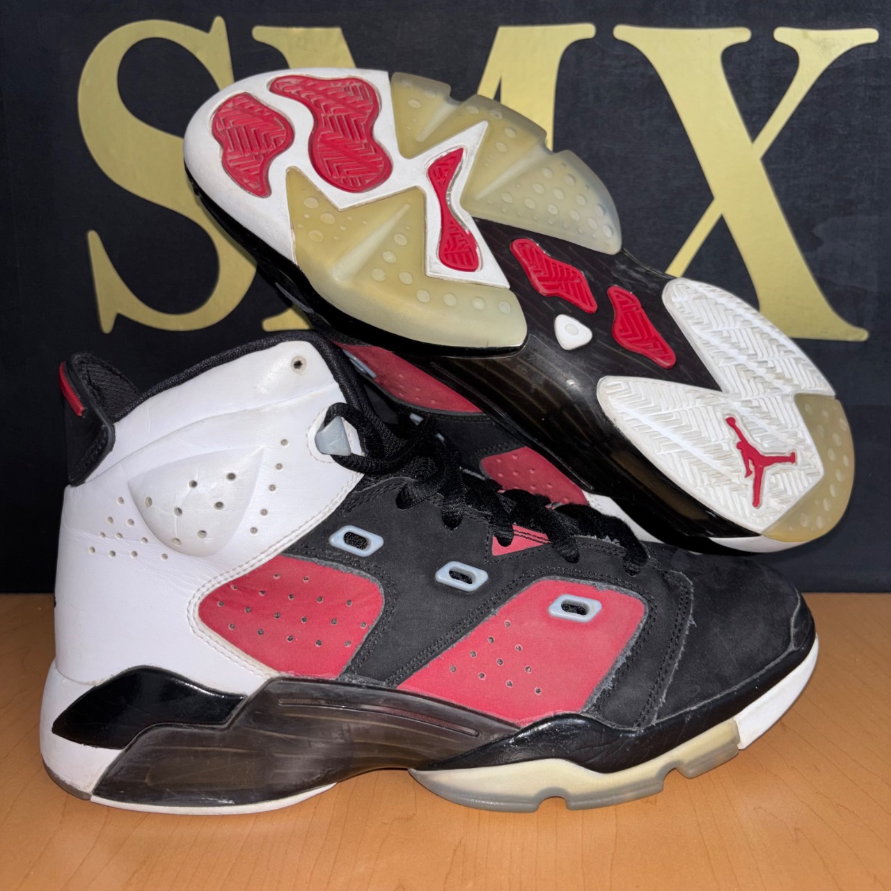 Air Jordan 6-17-23 Black/Carmine/White/Black