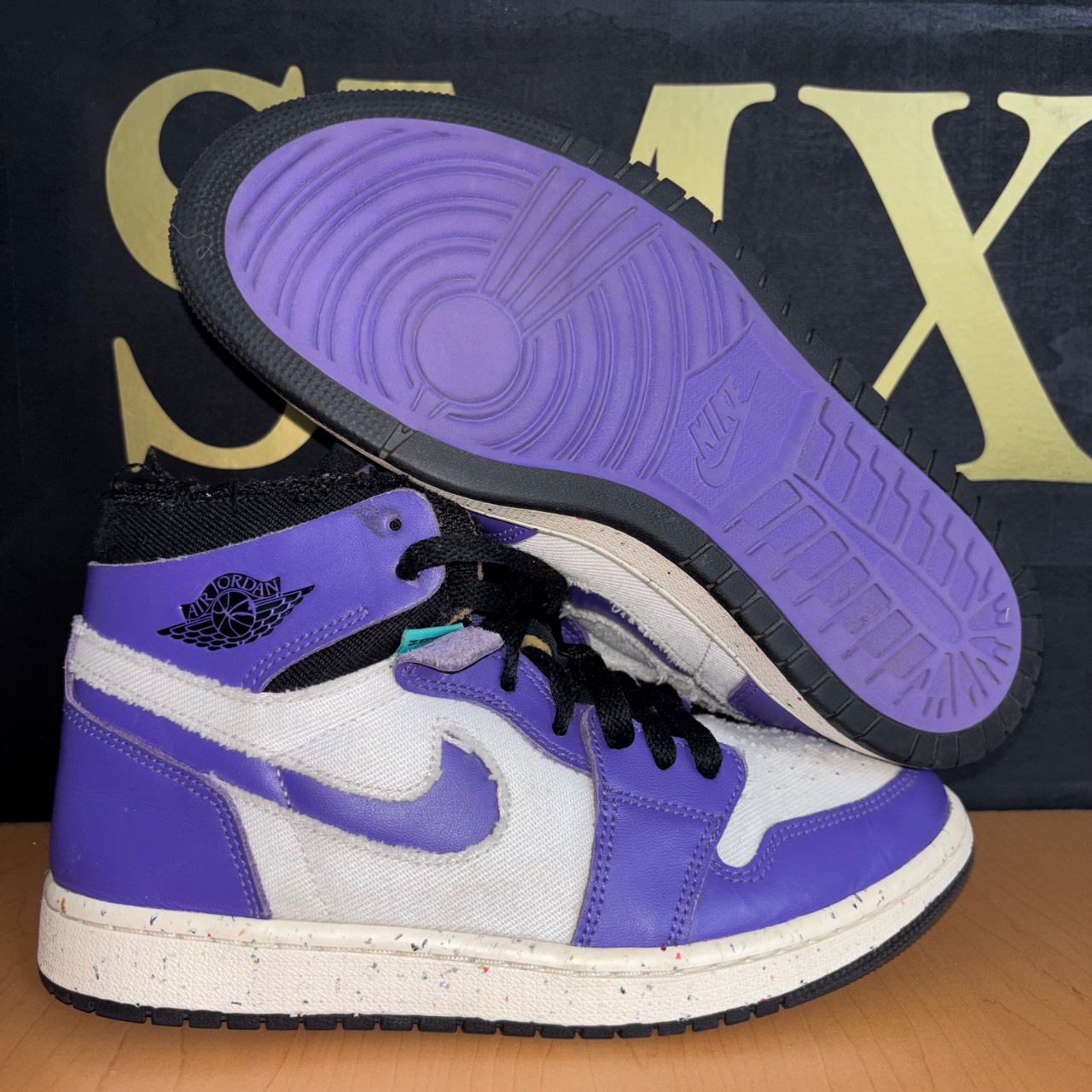 Air Jordan 1 Zoom CMFT SE Court Purple Court Purple/White-Black · Foto 1