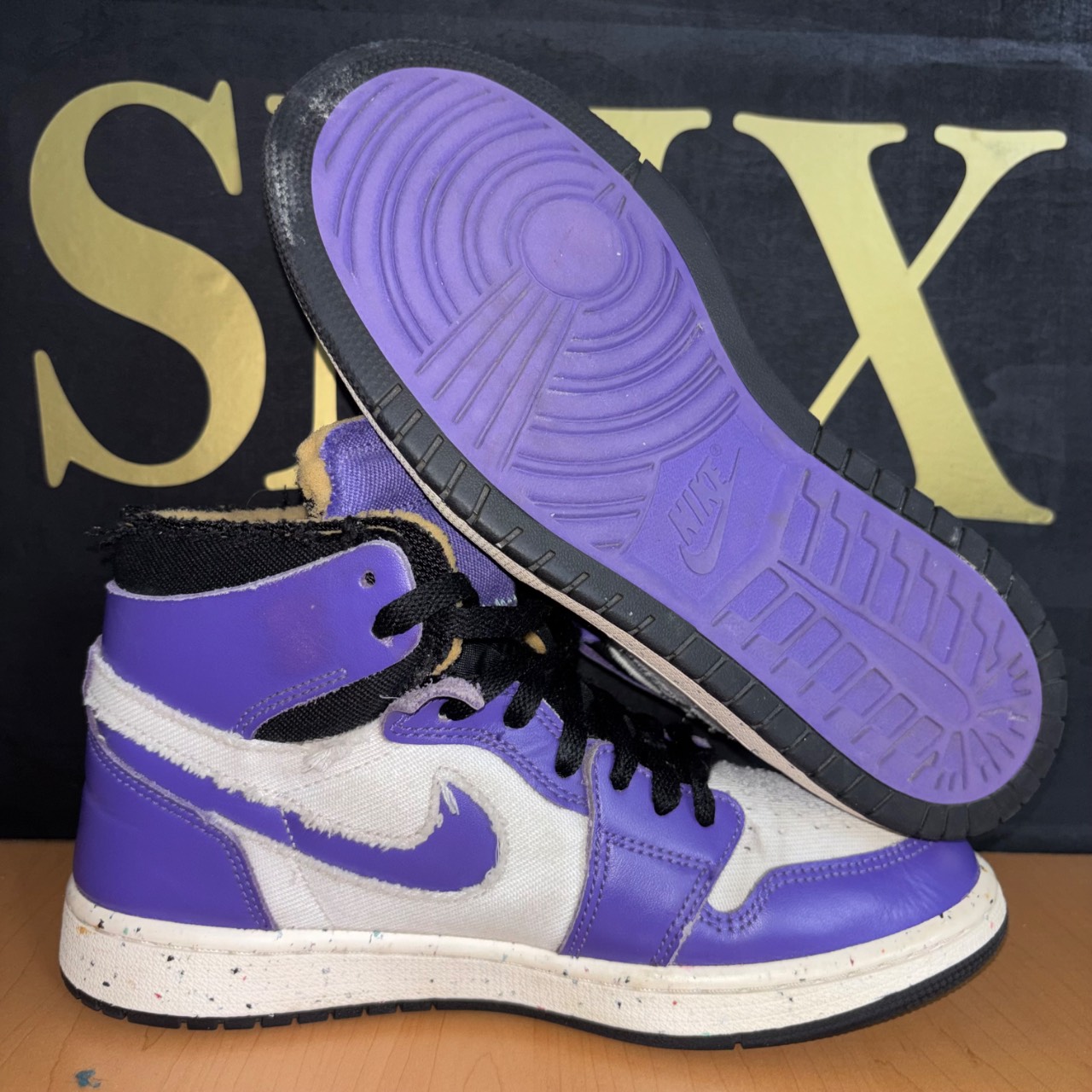 Air Jordan 1 Zoom CMFT SE Court Purple Court Purple/White-Black · Foto 2