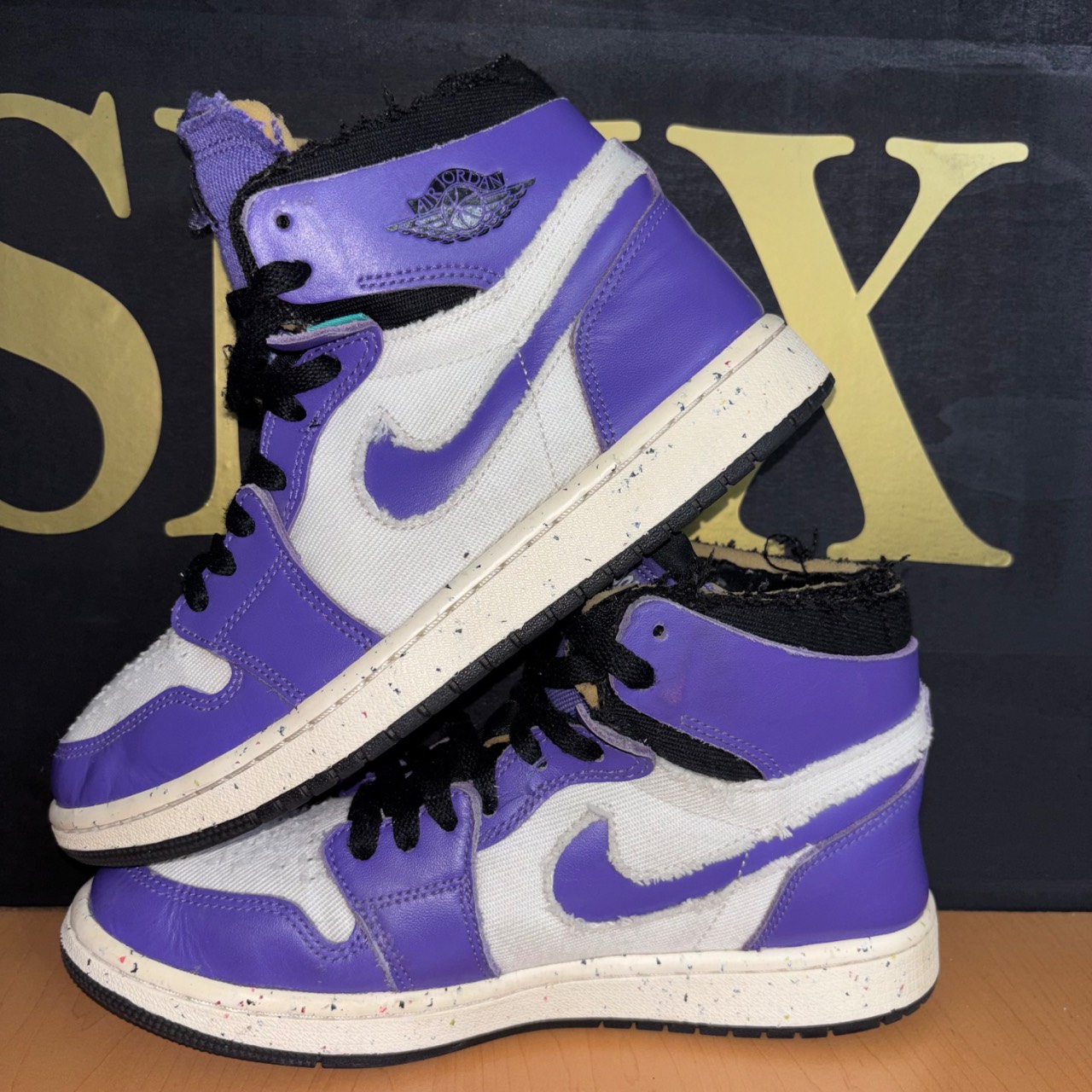 Air Jordan 1 Zoom CMFT SE Court Purple Court Purple/White-Black · Foto 3