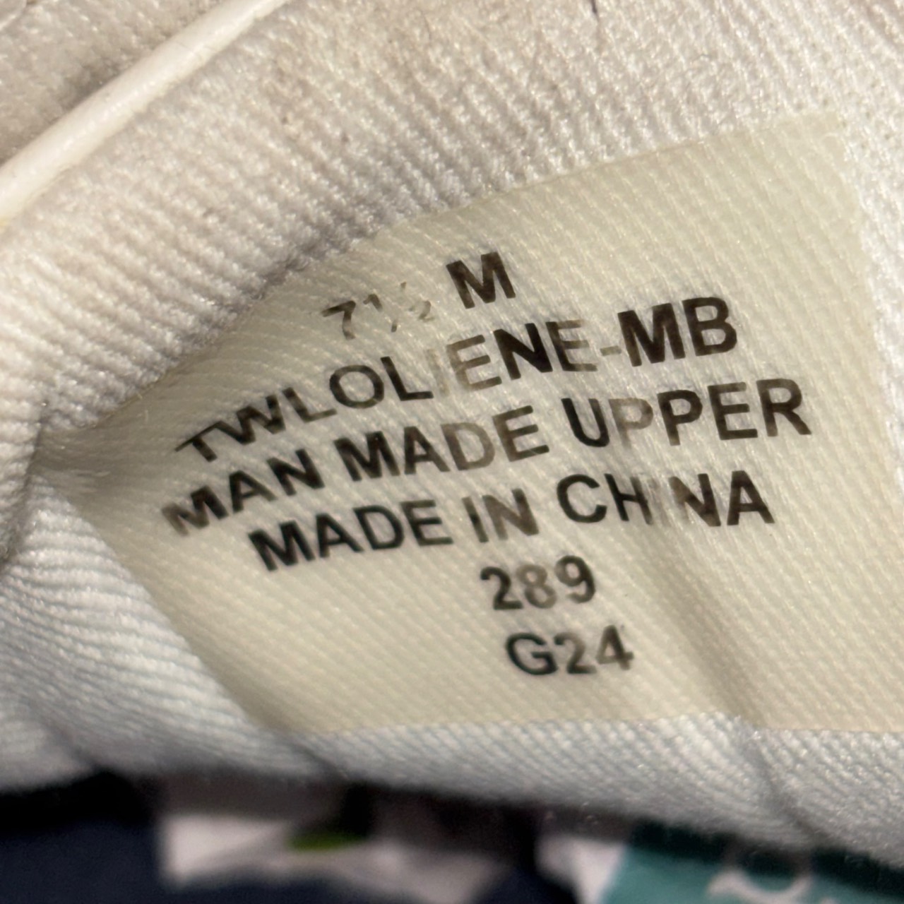 Tommy Hilfiger TWLOLENE-MB blanco con detalles beige y verde oliva · Foto 6