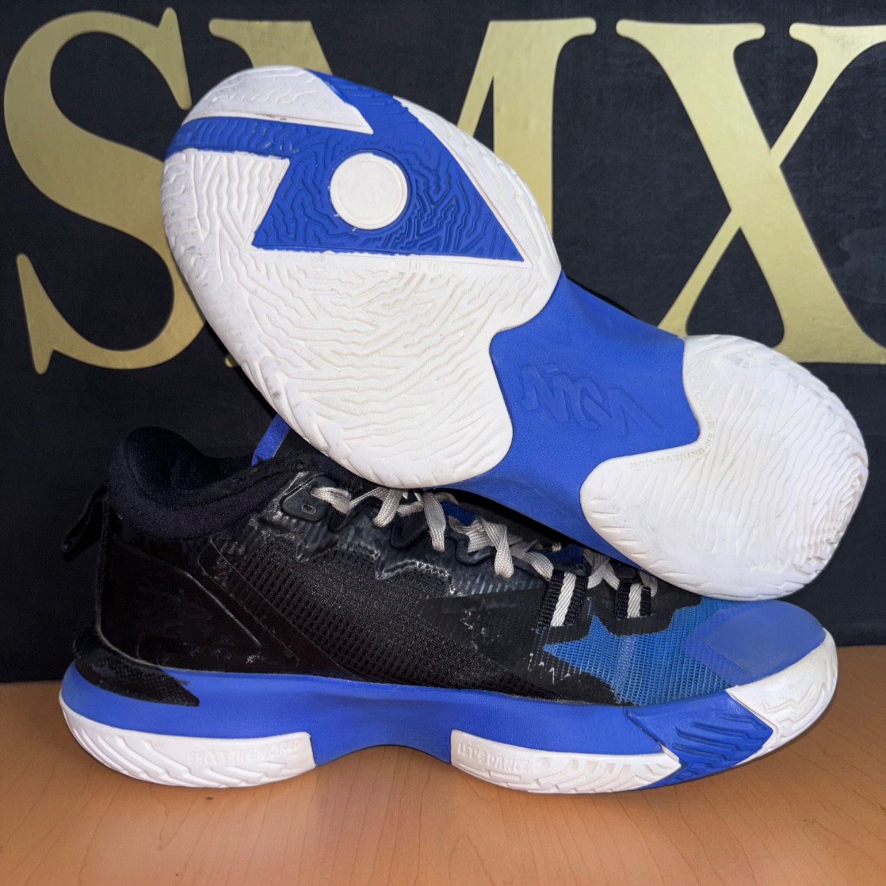 Jordan Zoom Separate Negro, azul y blanco · Foto 2
