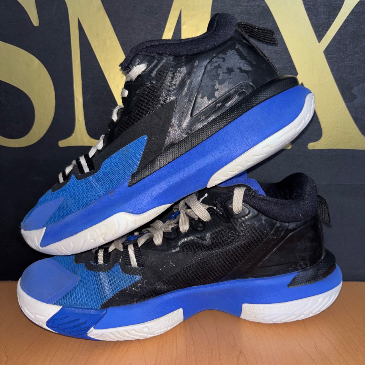 Jordan Zoom Separate Negro, azul y blanco · Foto 4