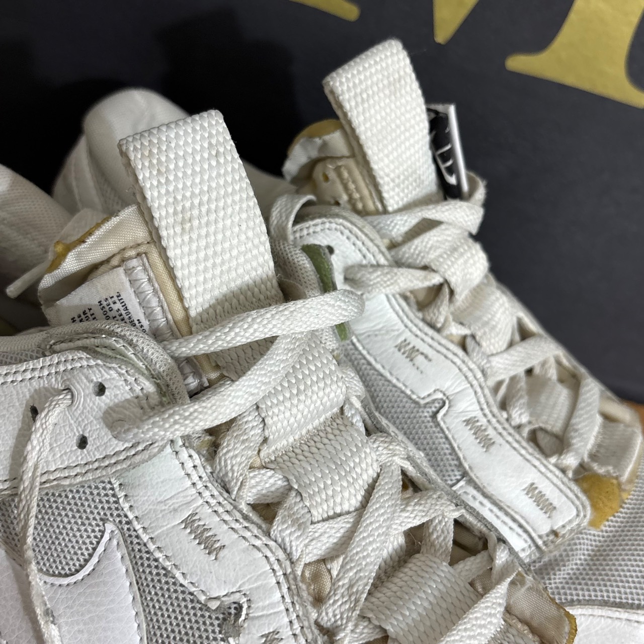 Nike Dunk Low Retro Blanco con suela color goma · Foto 3