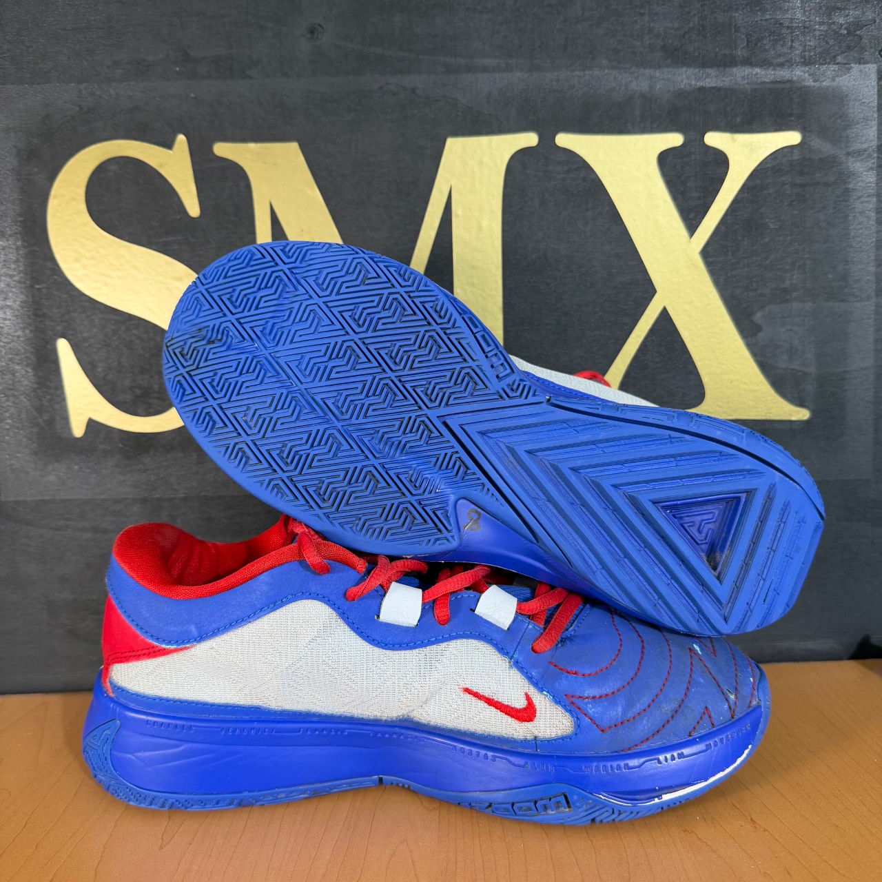 Nike Zoom Freak 1 Rojo, azul y blanco · Foto 2