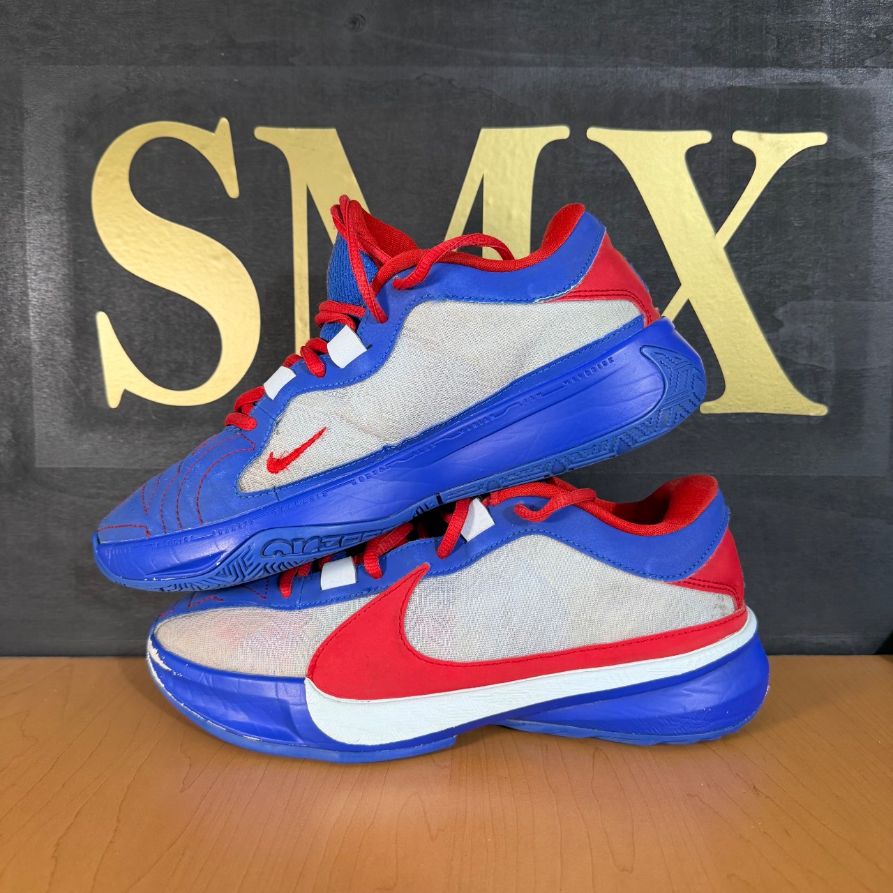 Nike Zoom Freak 1 Rojo, azul y blanco · Foto 3