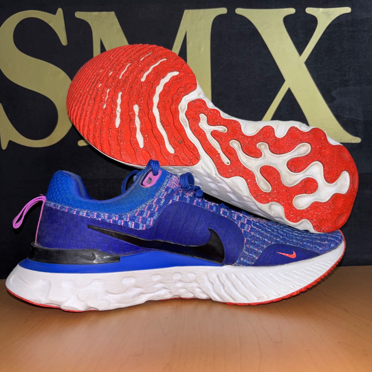 Nike React Infinity Run FK 3 azul, rosa y negro · Foto 2