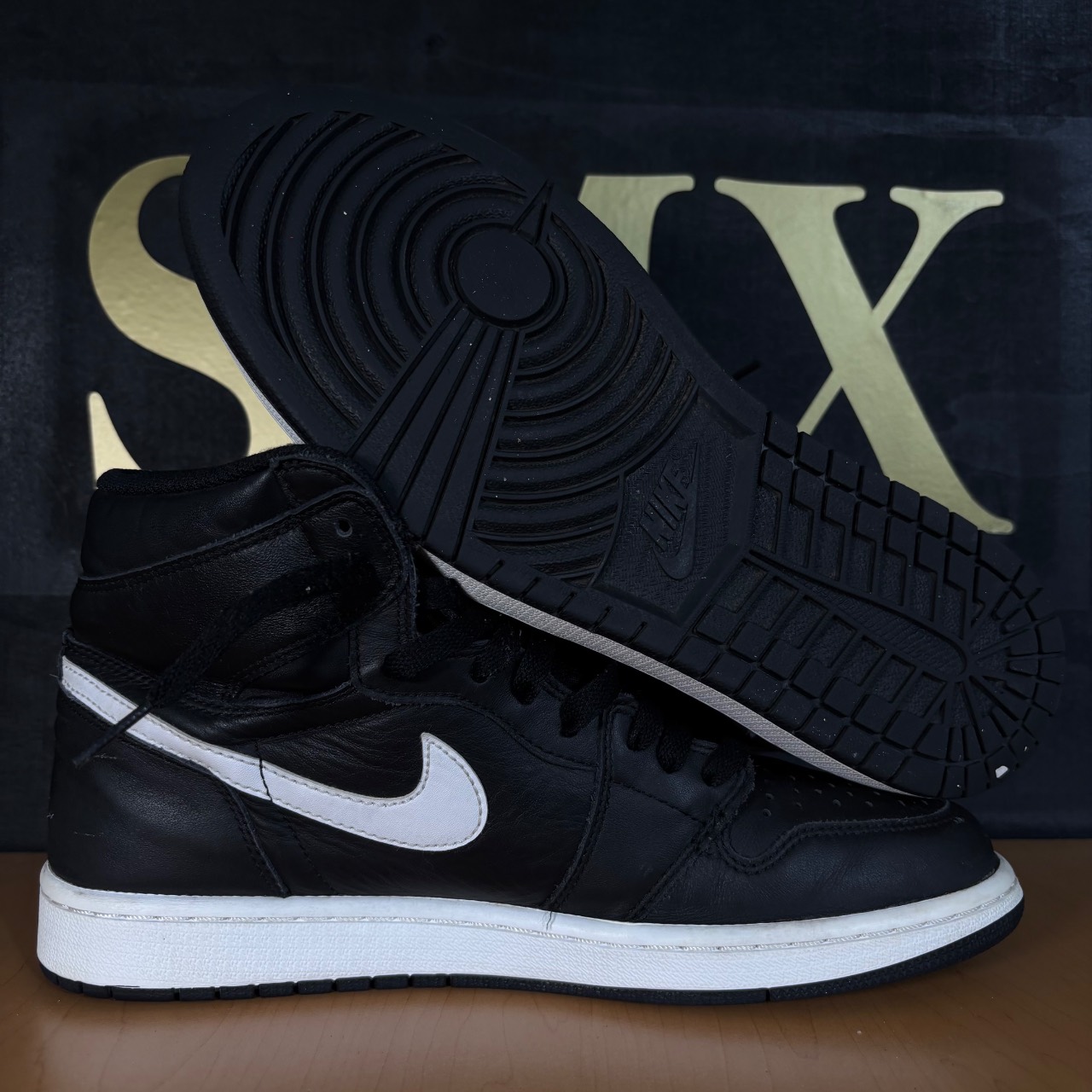 Air Jordan 1 Retro High OG Black/White-Black · Foto 2