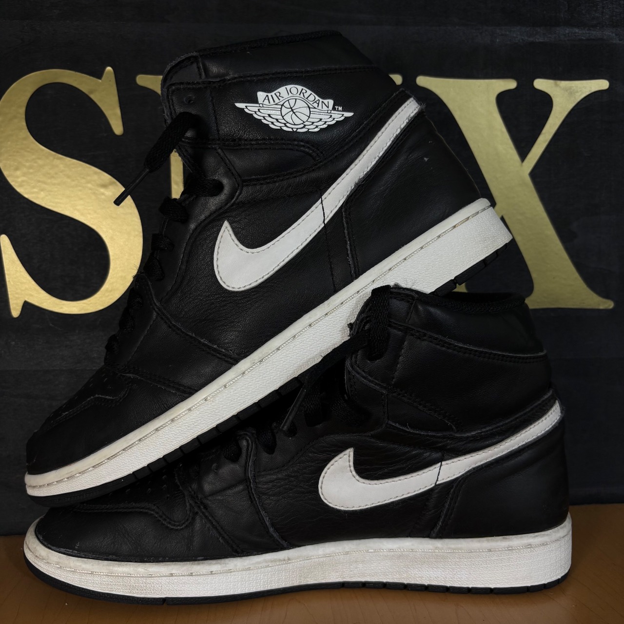 Air Jordan 1 Retro High OG Black/White-Black · Foto 4