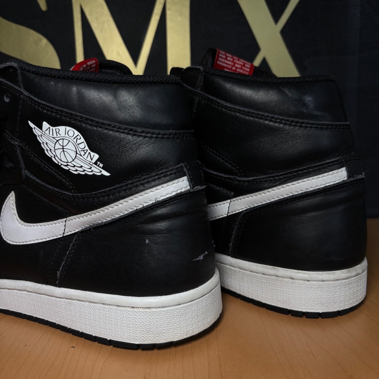 Air Jordan 1 Retro High OG Black/White-Black · Foto 5