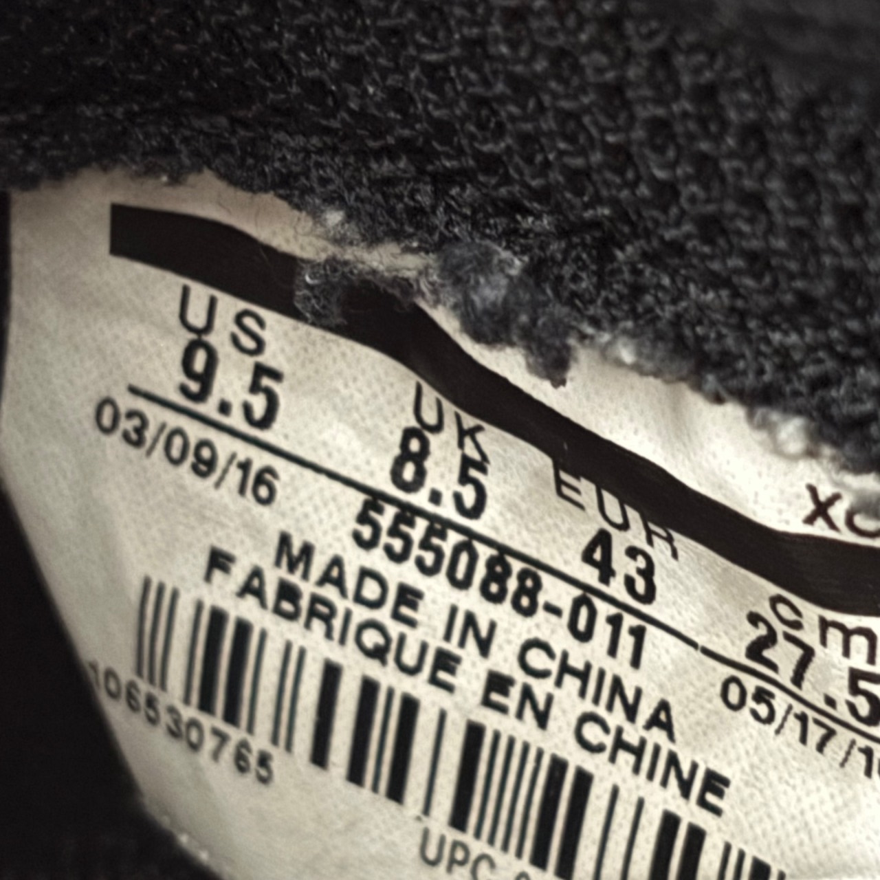 Air Jordan 1 Retro High OG Black/White-Black · Foto 6