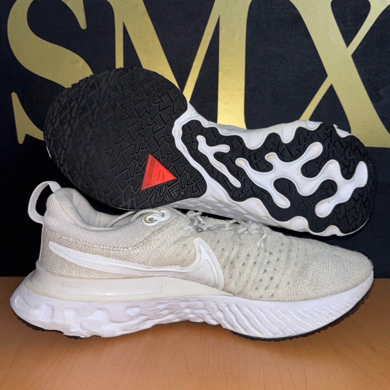 Nike React Infinity Flyknit blanco hueso · Foto 2