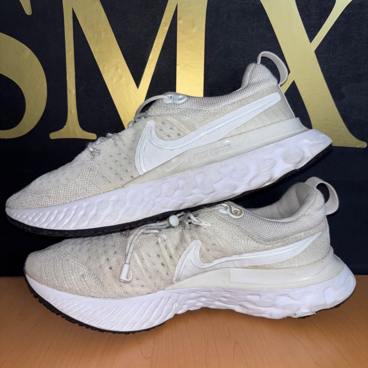 Nike React Infinity Flyknit blanco hueso · Foto 5