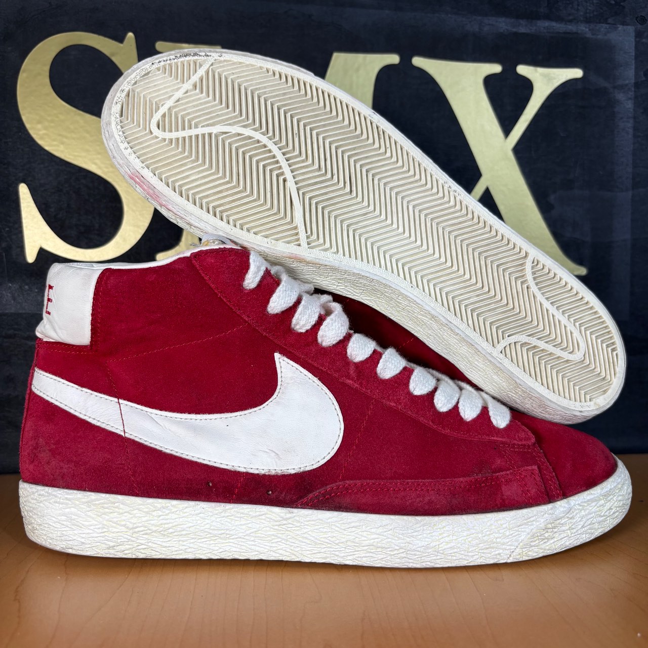 Nike Blazer Mid Vintage Rojo y blanco