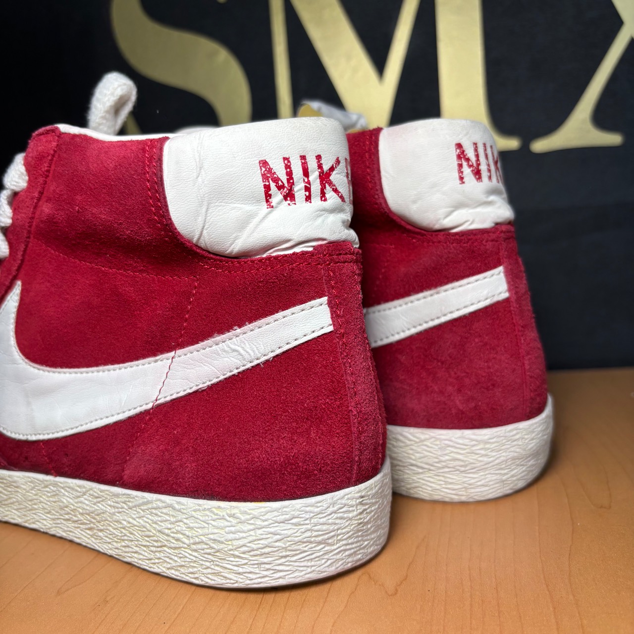 Nike Blazer Mid Vintage Rojo y blanco · Foto 4