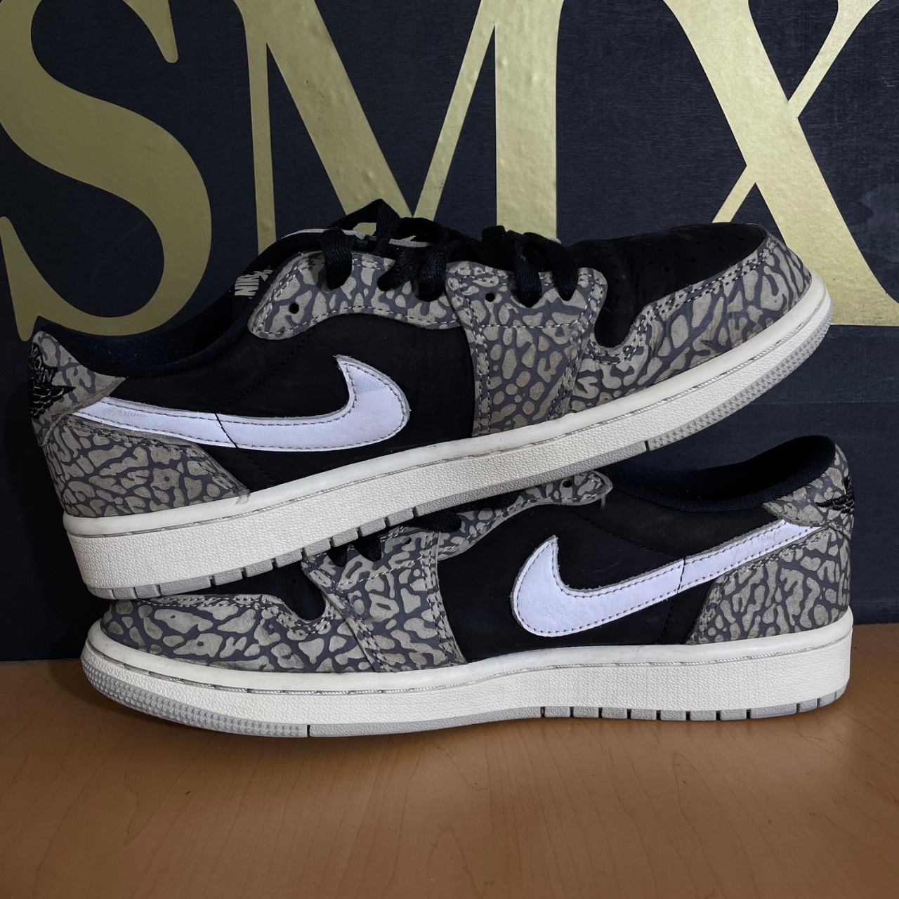 Air Jordan 1 Low OG "Black Cement" · Foto 3