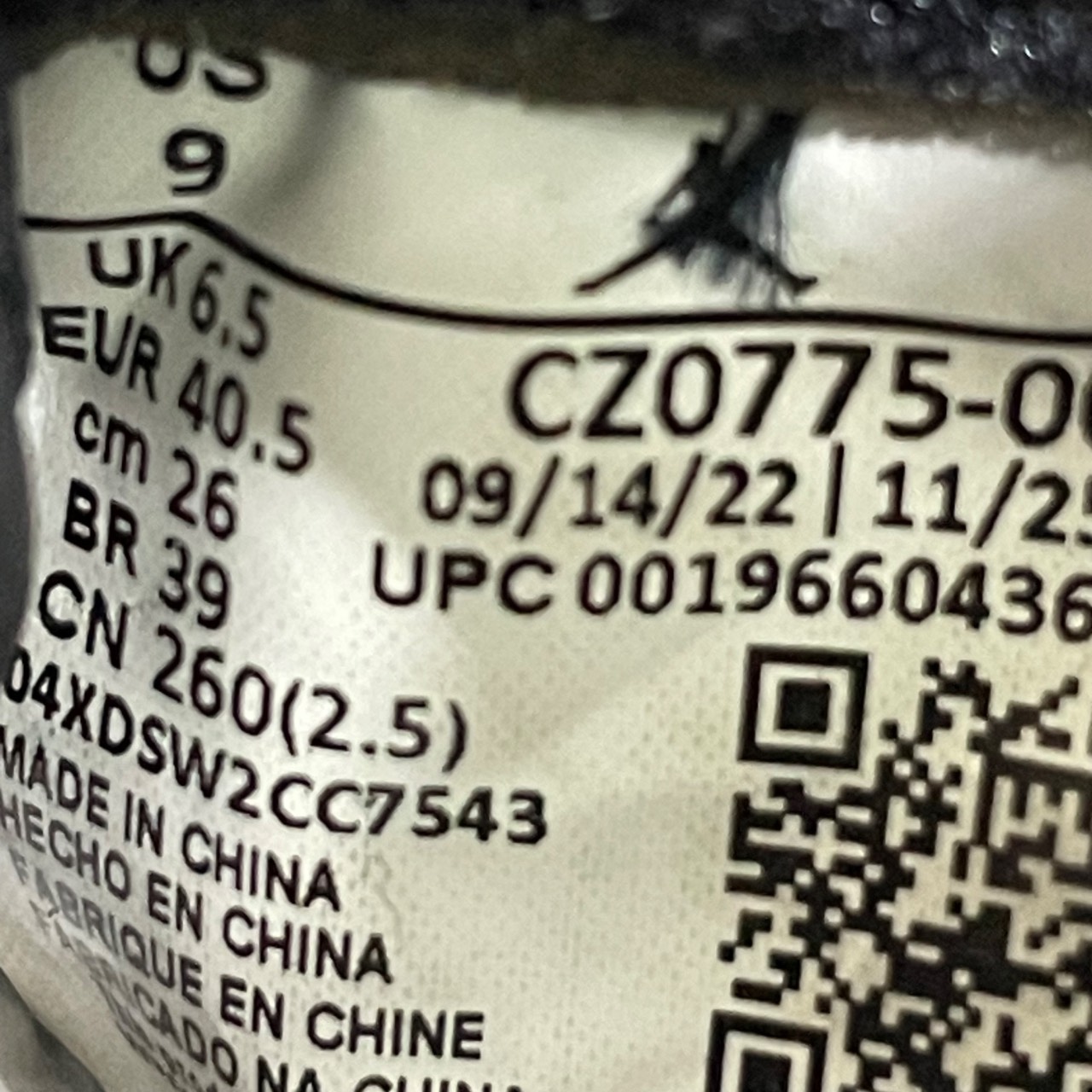Air Jordan 1 Low OG "Black Cement" · Foto 6