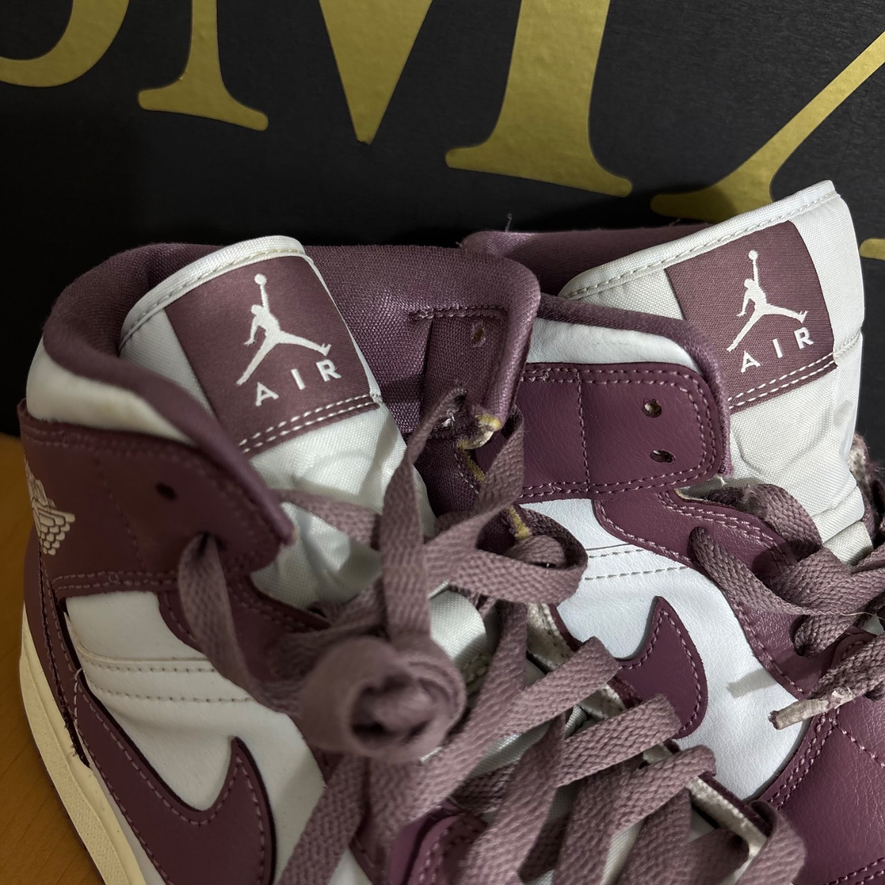 Air Jordan 1 Mid Pure Platinum/Sky J Mauve/Sail · Foto 3
