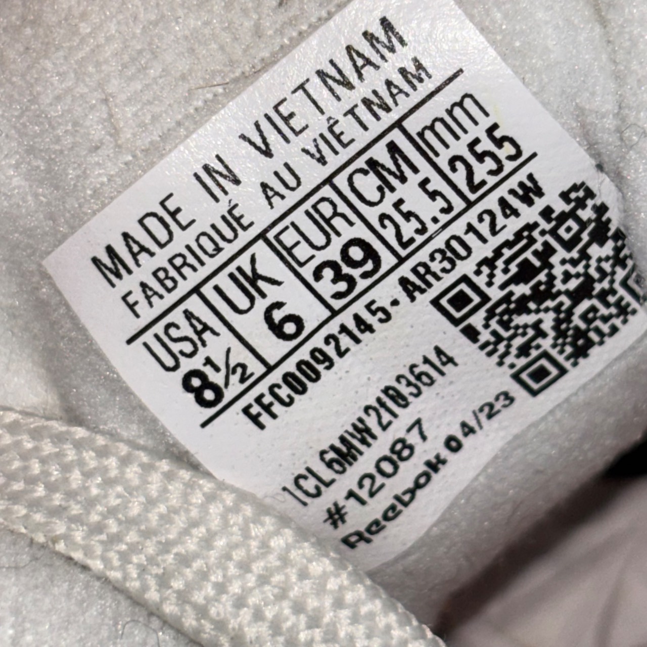 Reebok Club C 85 Blanco con rosa claro y gamuza gris · Foto 6