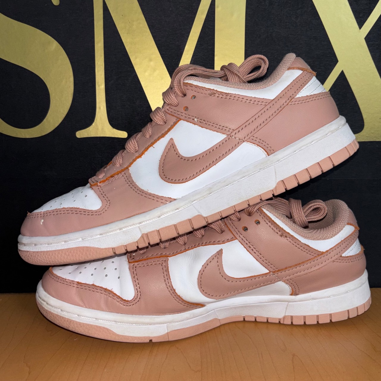 Nike Dunk Low White/Midnight Navy · Foto 3