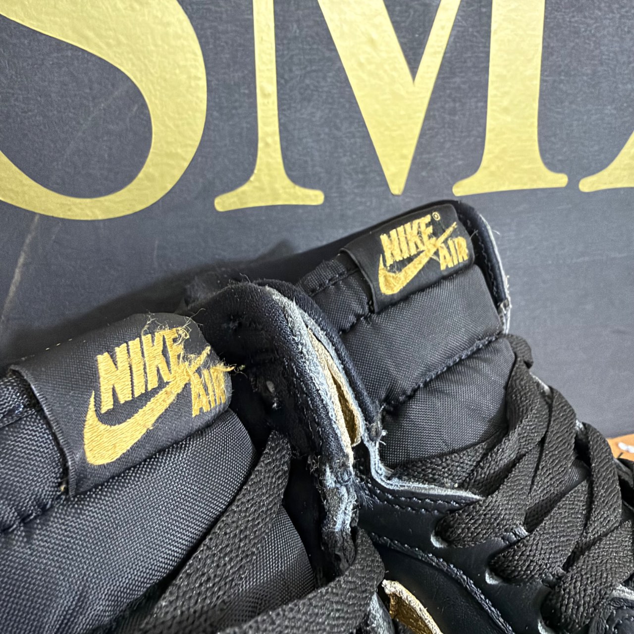 Air Jordan 1 High OG "DMP" (Black/Metallic Gold) · Foto 6