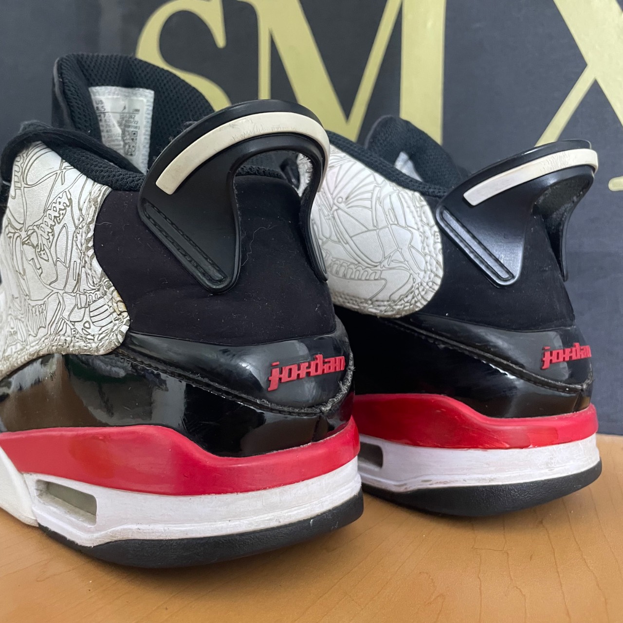 Jordan Dub Zero White/Varsity Red-Black · Foto 5