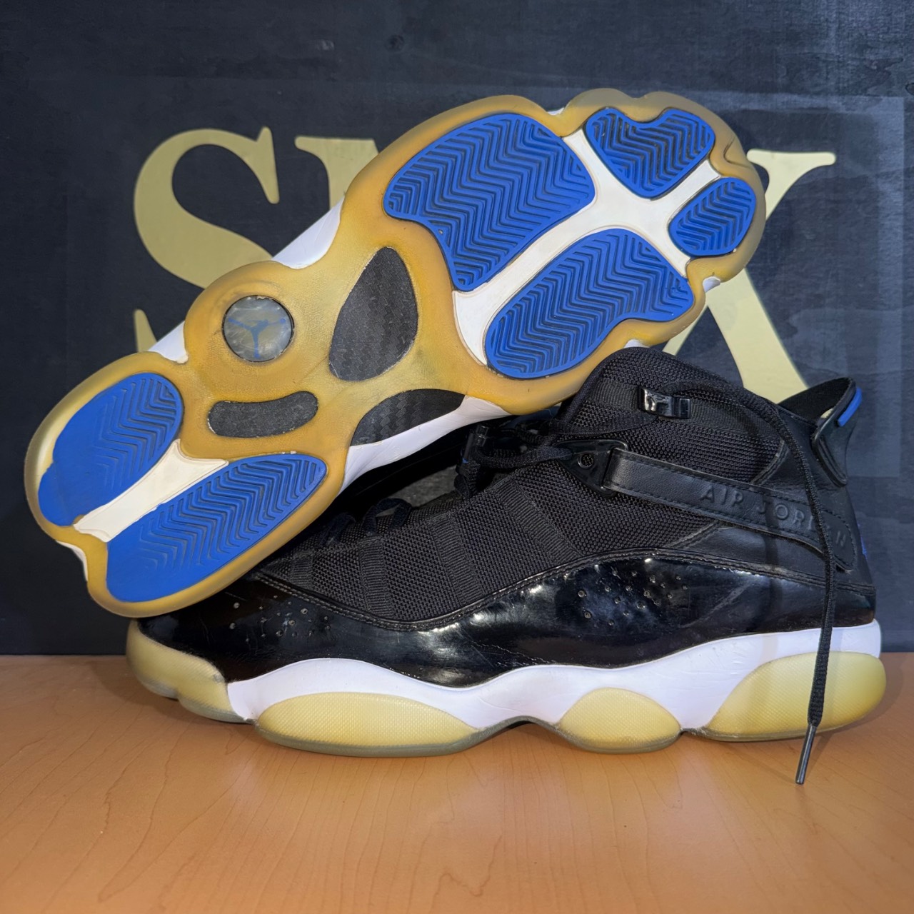 Jordan 6 Rings Black Varsity Royal · Foto 2
