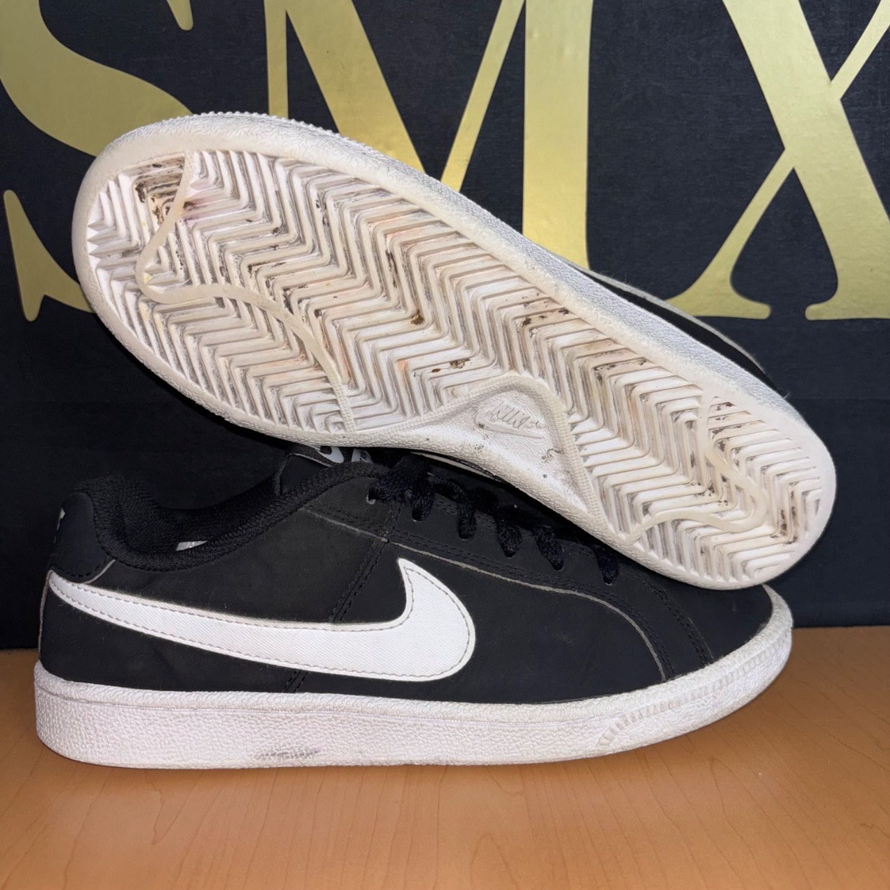 Nike Court Royale Negro/Blanco · Foto 1