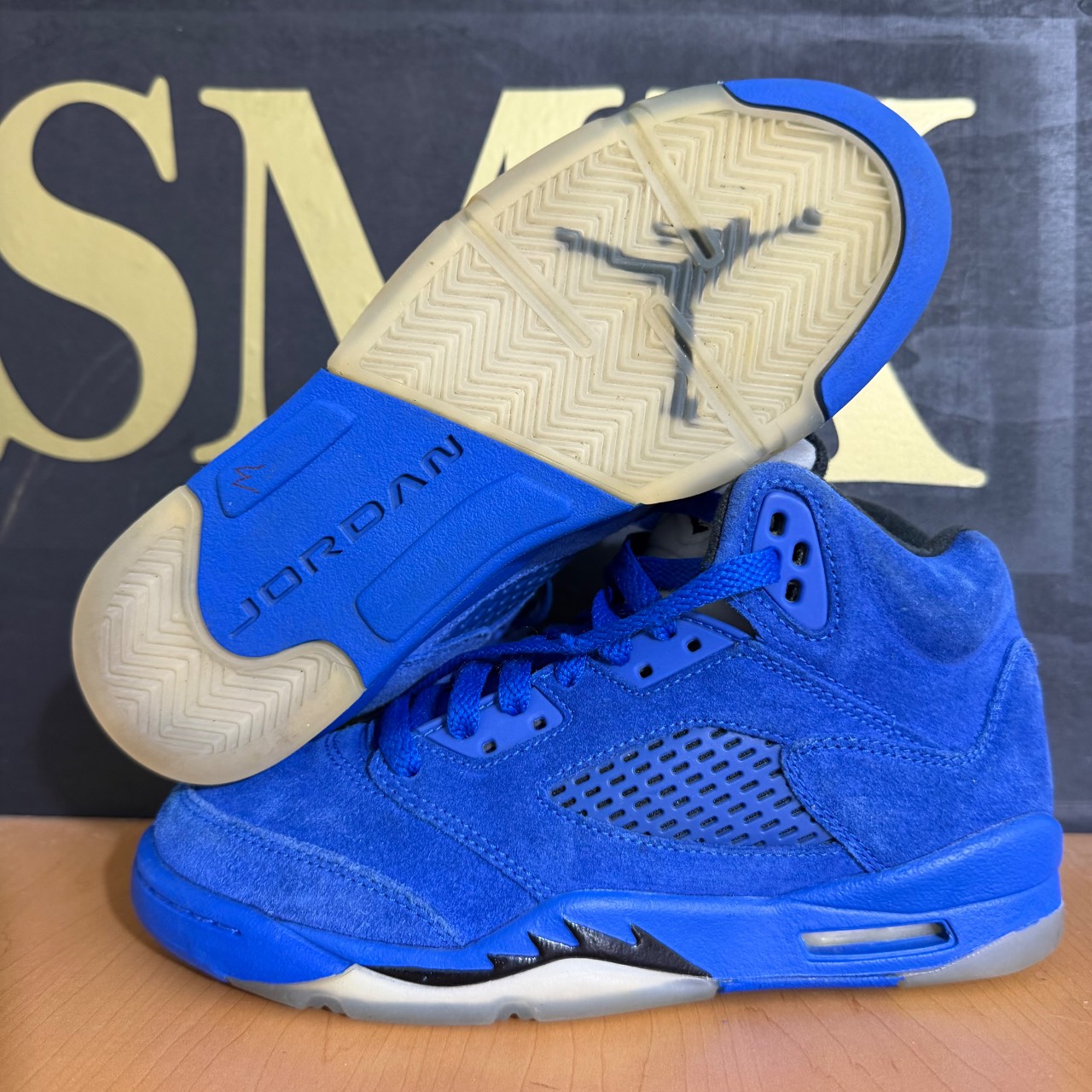 Air Jordan 5 Retro GS "Blue Suede" · Foto 2